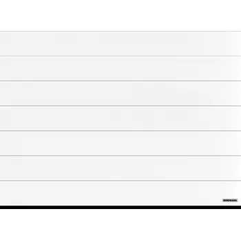 Garážová vrata HÖRMANN SEKČNÍ VRATA M DRÁŽKA RAL 9016 šířka 3000mm výška: 2000 mm, RAL: 9016 bílá