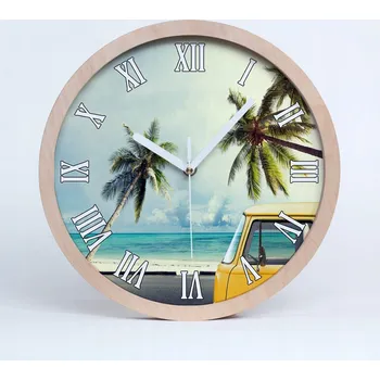 Hodiny Nástěnné hodiny Tulup vícebarevné 30 cm