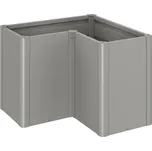 Truhlík Biohort BELVEDERE MAXI L100, šedý křemen metalíza