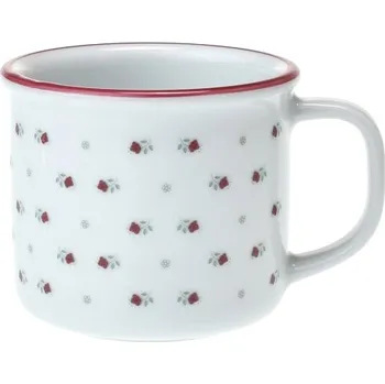 G.Benedikt 1882, Karlovy Vary Hrnek Retro "porcelánový plecháček" 180 ml Francesca X8976