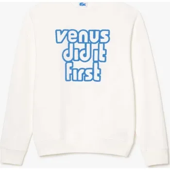 Dámské oblečení Mikina Lacoste Cream 1070819 4