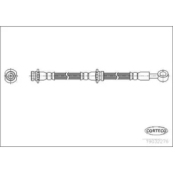 Brzdová hadice Brzdová hadice CORTECO COR19032276