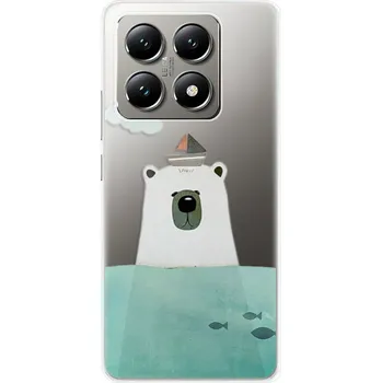 Pouzdro na mobilní telefon Odolné silikonové pouzdro iSaprio - Bear With Boat - Xiaomi 14T Pro