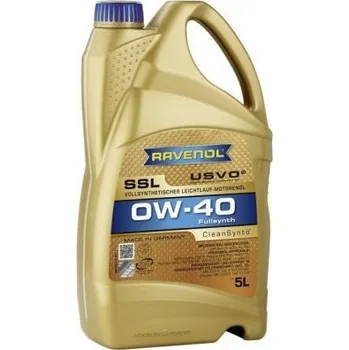 Auto-moto Motorový olej RAVENOL SSL 0W-40, 5L