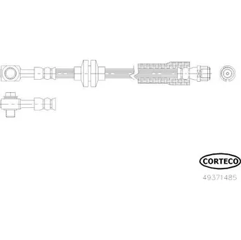 Brzdová hadice Brzdová hadice CORTECO COR49371485