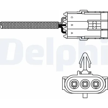 Lambda sonda Lambda sonda DELPHI ES10995-12B1