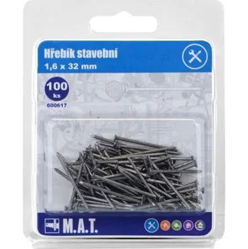 Hřebík hřebík stavební 32x1,6mm (100ks)
