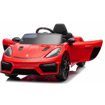 Dětské vozidlo KidVolt Dětské elektrické Porsche 718 Spyder | 2x45W | červená