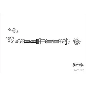 Brzdová hadice Brzdová hadice CORTECO 19035087