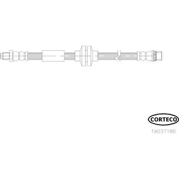 Brzdová hadice Brzdová hadice CORTECO 19037186