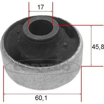 Zavěšení kol Uložení, řídicí mechanismus CORTECO 80000259