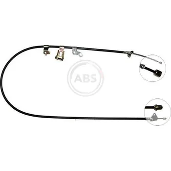 Lanko parkovací brzdy Tažné lanko, parkovací brzda A.B.S. K19477