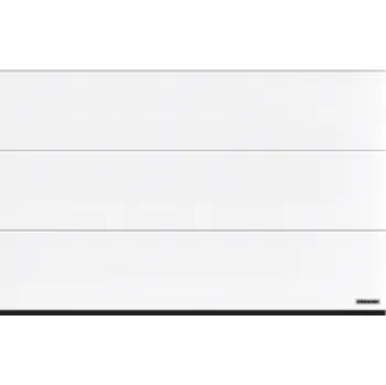Garážová vrata HÖRMANN SEKČNÍ VRATA L DRÁŽKA RAL 9016 šířka 3000mm výška: 2125 mm, RAL: 9016 bílá