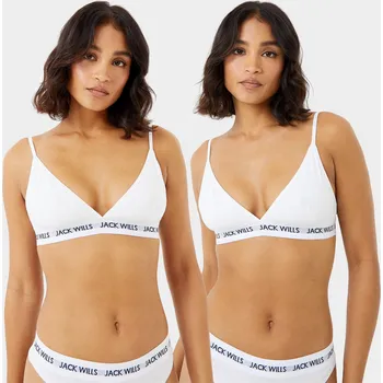Podprsenka Sportovní podprsenka Jack Wills White 1021930 6 (2XS)