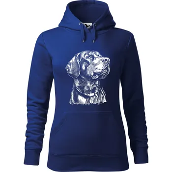 Dámská mikina Mikina - Slovenský kopov Barva: Královská modrá (05), Velikost: XXL, Střih: Dámské