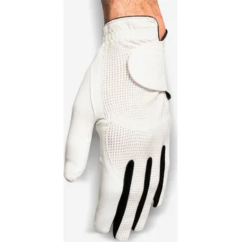 Golfové rukavice INESIS Pánská golfová prodyšná rukavice pro praváky XL BÍLÁ