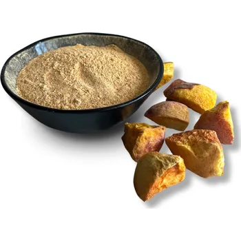 Sušené ovoce BROSKVE LYOFILIZOVANÉ (SUŠENÉ MRAZEM) - PRÁŠEK Hmotnost balení: 25 g