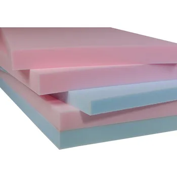 Matrace MOLMAT Studená pěna 200x140 cm Požadovaná výška: 20 cm, Požadovaná tuhost: 3,5 z 5 [vyšší střed] bez potahu, tuhost: 3,5 nebo 4 z 5