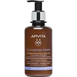 APIVITA Cleansing Foam Face & Eyes krémová čisticí pěna na obličej a oči 200 ml