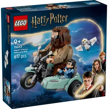 LEGO Harry Potter 76443 Hagrid a Harry na motorce Stavebnice LEGO LEGO Harry Potter 76443 Hagrid a Harry na motorce