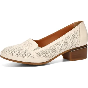 Dámské lodičky Robel dámské kožené lodičky - béžové