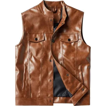 Pánská softshellová bunda Pánská vesta DIMU262 Barva: Hnědá, Velikost: L