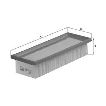 Vzduchový filtr Vzduchový filtr MAHLE LX 581