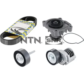 Vodní pumpa + klínový žebrový řemen SNR KAP857.140