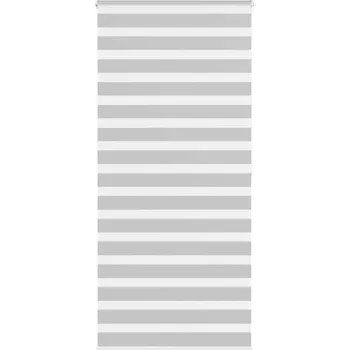 Roleta Zebra roleta, světle šedá, šíře látky 110, 9 Cm , polyester