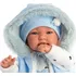 Panenka Llorens New Born realistická panenka se zvuky a měkkým látkovým tělem 44 cm