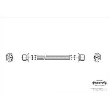 Brzdová hadice Brzdová hadice CORTECO 19035297