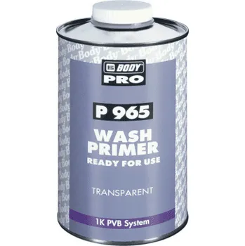 HB BODY P965 Wash Primer Ready for use, transparentní 1L