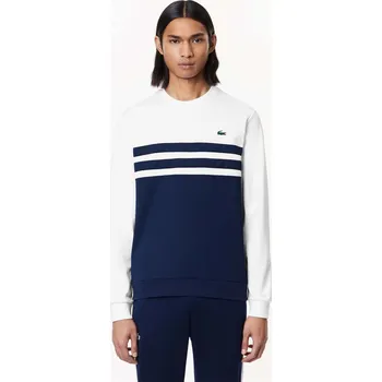 Pánská mikina Mikina Lacoste White Navy 1050314 XS