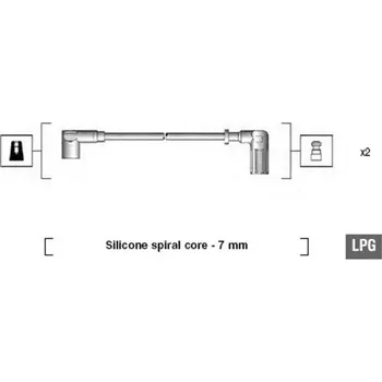 Zapalovací kabel Sada kabelů pro zapalování MAGNETI MARELLI 941095670606