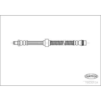 Brzdová hadice Brzdová hadice CORTECO 19030134
