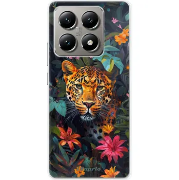 Telefonní příslušenství Odolné silikonové pouzdro iSaprio - Flower Jaguar - Xiaomi 14T Pro