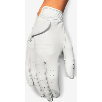 Golfové rukavice INESIS Dámská golfová rukavice Tour 900 pro levačky M BÍLÁ