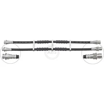 Brzdová hadice Brzdová hadice A.B.S. SL 4851