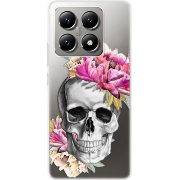 Pouzdro na mobilní telefon Odolné silikonové pouzdro iSaprio - Pretty Skull - Xiaomi 14T