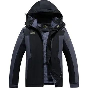 Pánský kabát Pánská zimní bunda ND796 Barva: Černá, Velikost: 8XL