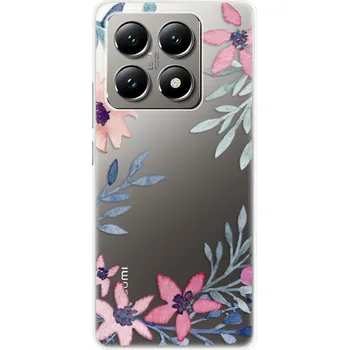 Pouzdro na mobilní telefon Odolné silikonové pouzdro iSaprio - Leaves and Flowers - Xiaomi 14T Pro