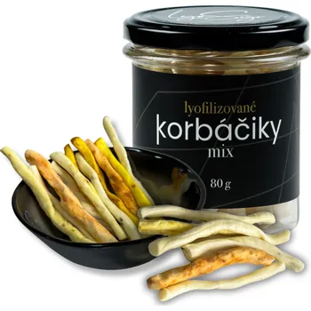 Lyopotraviny s.r.o. MiXniSi - Lyofilizované korbáčiky, 80 g - ve skle