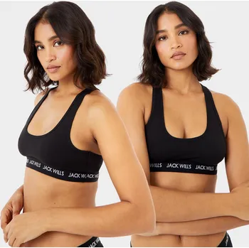 Podprsenka Sportovní podprsenka Jack Wills Black 1021922 12 (M)