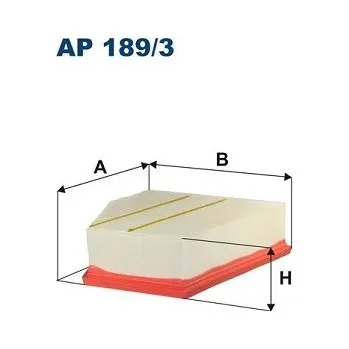 Vzduchový filtr Vzduchový filtr FILTRON AP 189/3