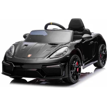 Dětské elektrovozidlo KidVolt Dětské elektrické Porsche 718 Spyder | 2x45W | černá