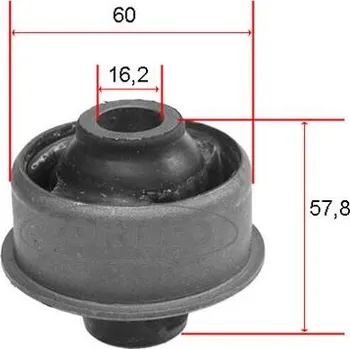 Zavěšení kol Uložení, řídicí mechanismus CORTECO 21652805