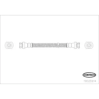 Brzdová hadice Brzdová hadice CORTECO 19025914