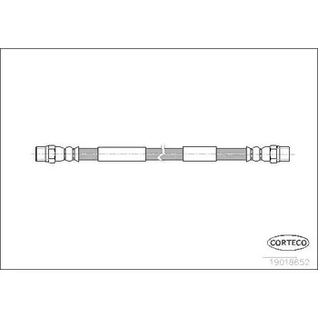 Brzdová hadice Brzdová hadice CORTECO 19018652