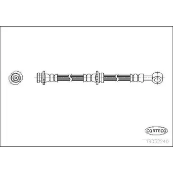 Brzdová hadice Brzdová hadice CORTECO 19032240