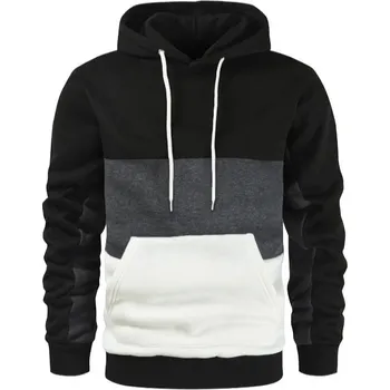 Pánská mikina Pánský mikina trojbarevná Barva: Šedá, Velikost: L